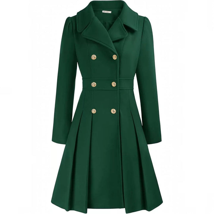 Grace | Double Breasted Belted a-Line Coat