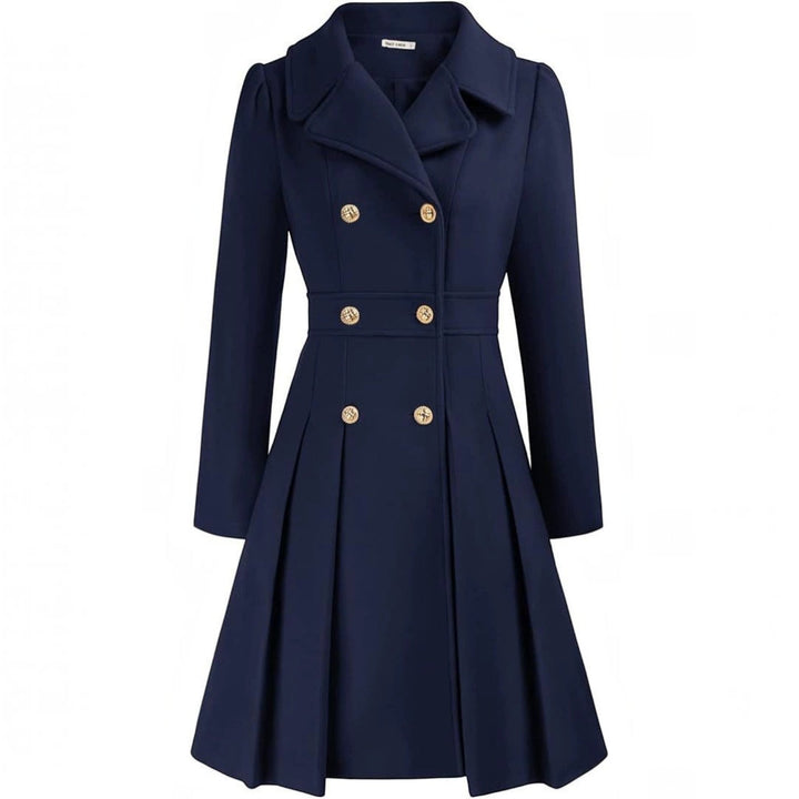 Grace | Double Breasted Belted a-Line Coat