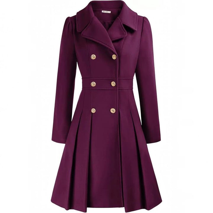 Grace | Double Breasted Belted a-Line Coat