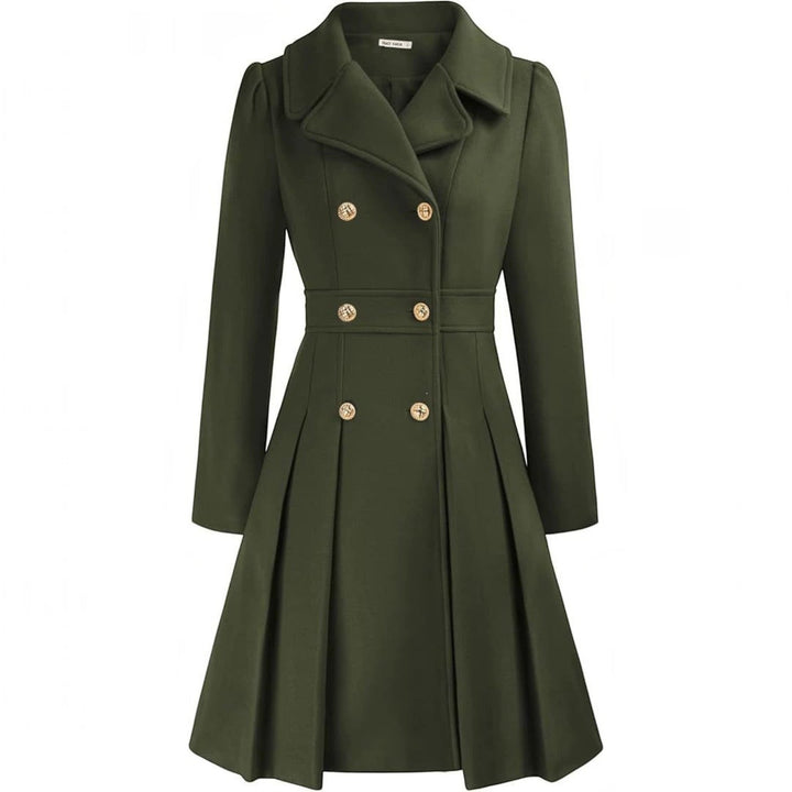 Grace | Double Breasted Belted a-Line Coat