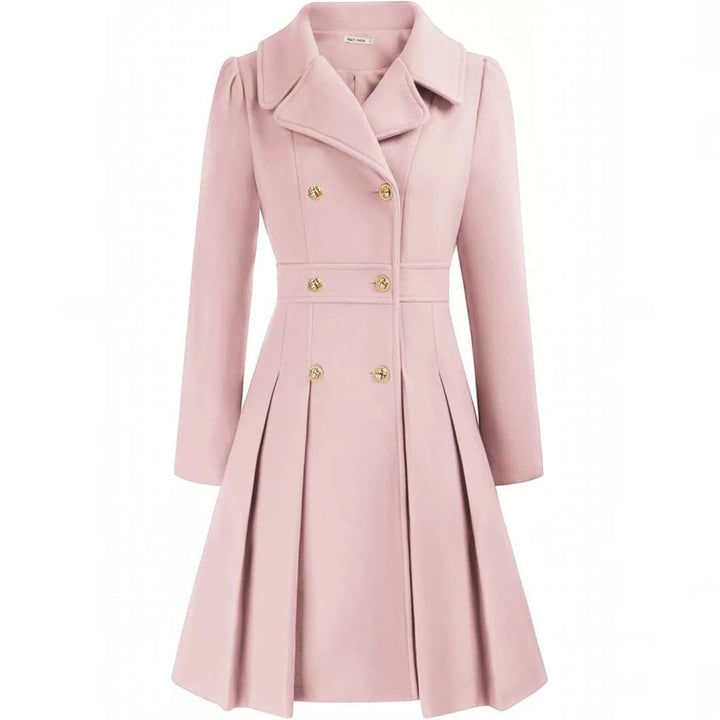 Grace | Double Breasted Belted a-Line Coat
