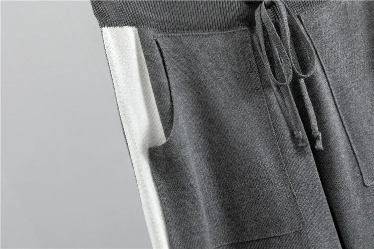 Emerson | Knitted Loungewear Set Mock Neck