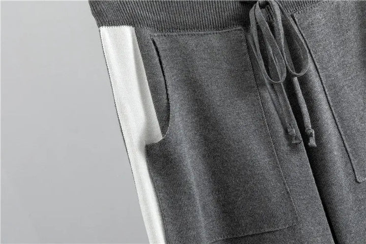 Emerson | Knitted Loungewear Set Mock Neck