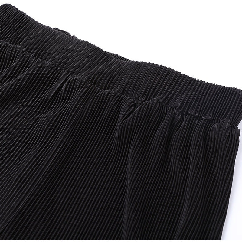 Matilda | Pleated Wide Leg Trousers Co-Ord Set