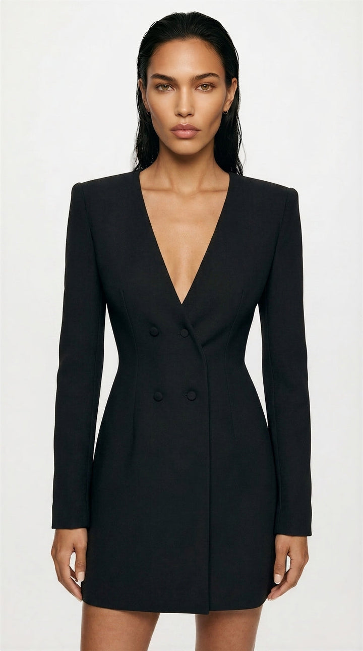 Sienna | Double-Breasted Blazer Mini Dress