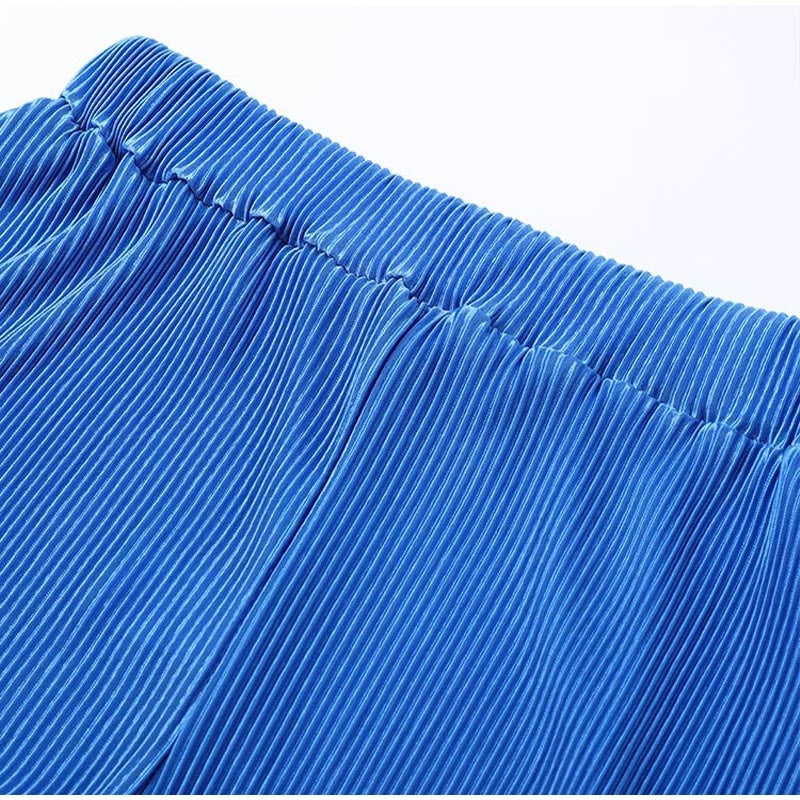 Matilda | Pleated Wide Leg Trousers Co-Ord Set