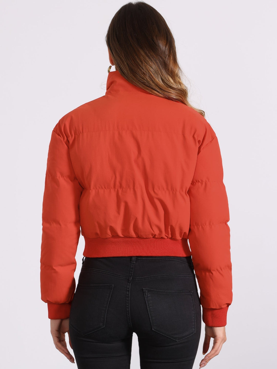 Hattie | Cropped Zip Puffer Jacket