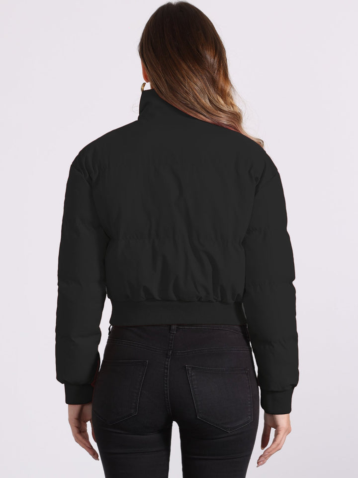 Hattie | Cropped Zip Puffer Jacket