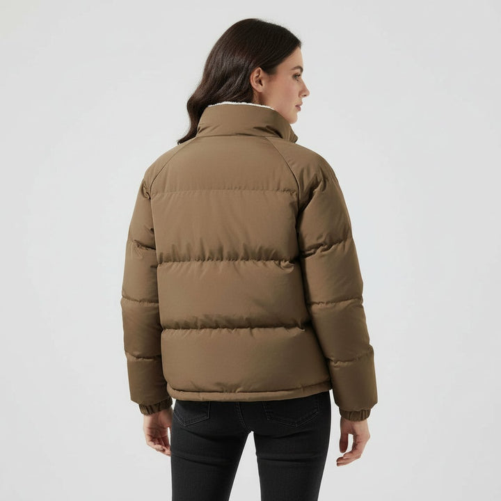 Jessie | Quilted Puffer Jacket with Sherpa Lining