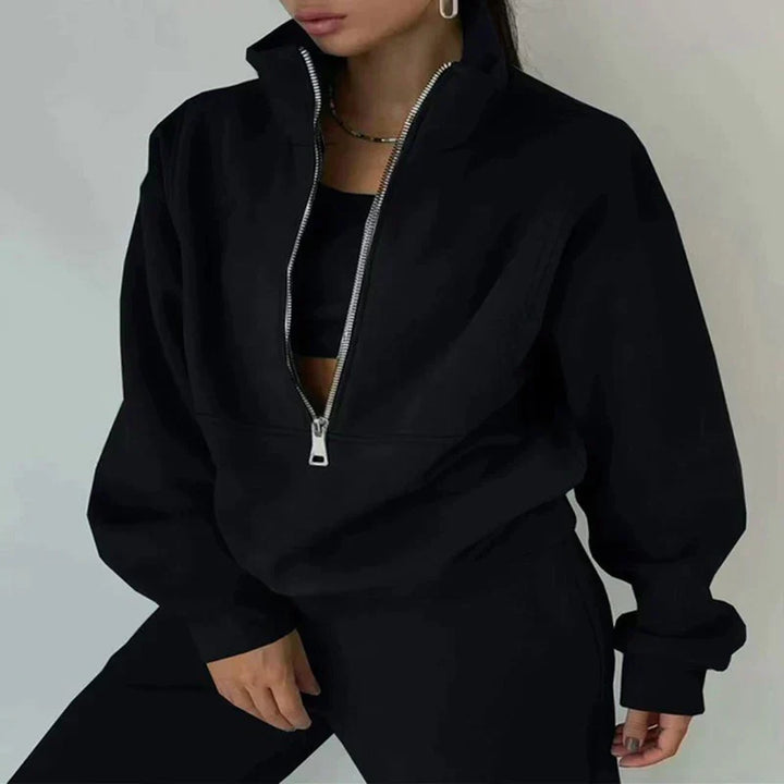 Rosie | Womens Relaxed Zip Tracksuit Top